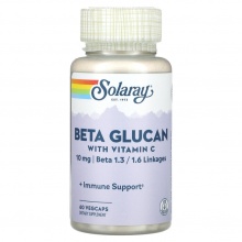  Solaray Beta Glucan with Vitamin C 10  60 