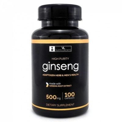   VALHALLA LABS GINSENG 500  100 