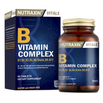 Nutraxin Vitamin B Complex 60 