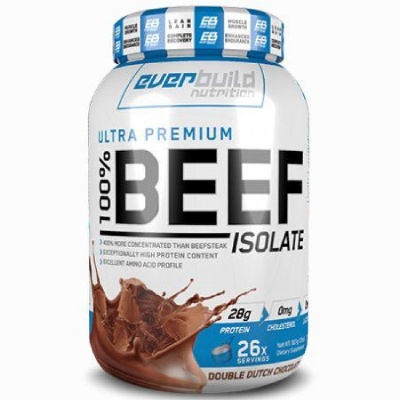 Протеин EverBuild Nutrition Ultra Premium 100% Beef Isolate 908 гр