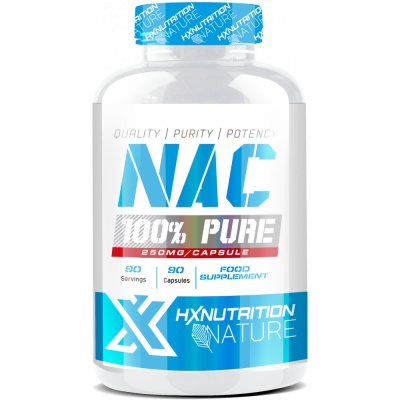 Специальный препарат HX Nutrition Nature NAC 100% Pure 90 капсул